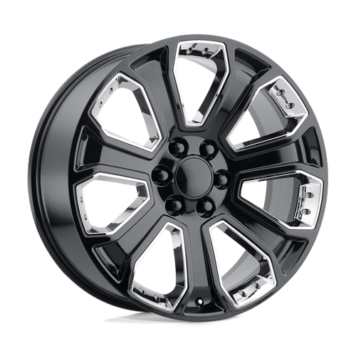 Performance Replicas PR113 ST GLOSS BLACK W/ CHROME ACCENTS