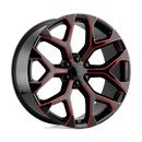 Performance Replicas PR176 ST GLOSS BLACK RED MILLED