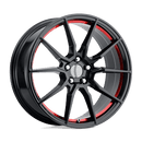 Performance Replicas PR193 ST GLOSS BLACK RED MACHINED