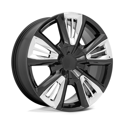 Performance Replicas PR212 N2 GLOSS BLACK W/ CHROME ACCENTS