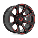 XD XD854 REACTOR ST GLOSS BLACK MILLED W/ RED TINT