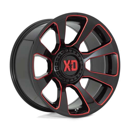 XD XD854 REACTOR ST GLOSS BLACK MILLED W/ RED TINT