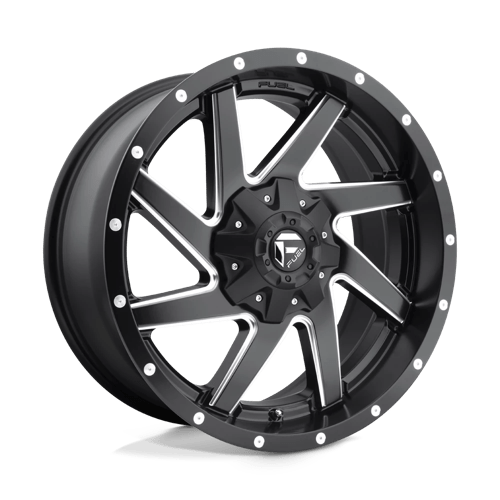 Fuel 1PC D594 RENEGADE N2 MATTE BLACK MILLED