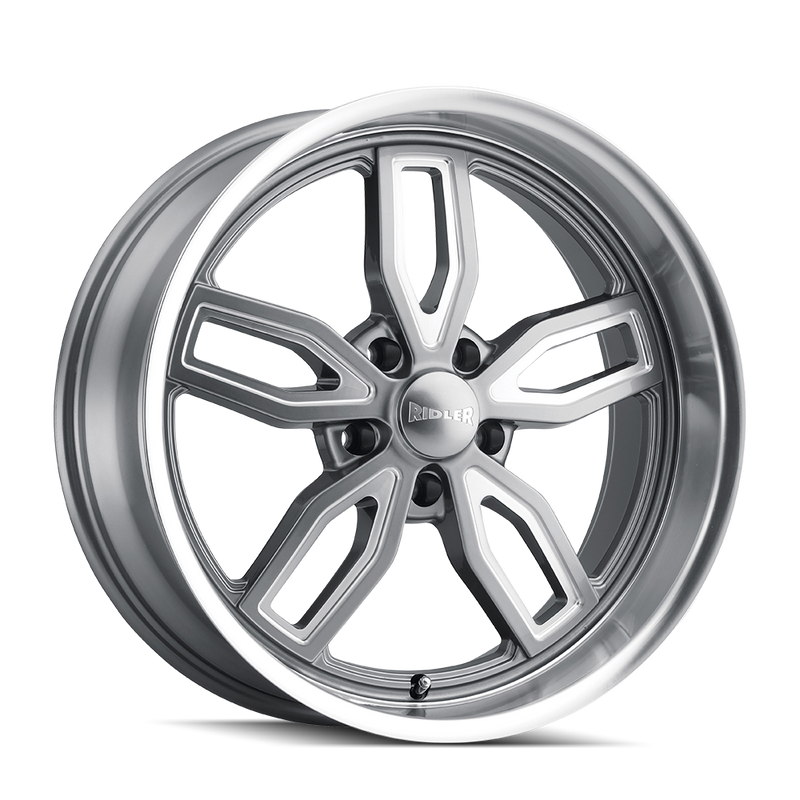 RIDLER GREY W/ MILLED SPOKES & DIAMOND LIP