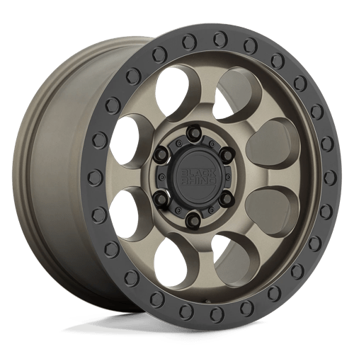 Black Rhino RIOT BW MATTE BRONZE W/ BLACK RING & BOLTS