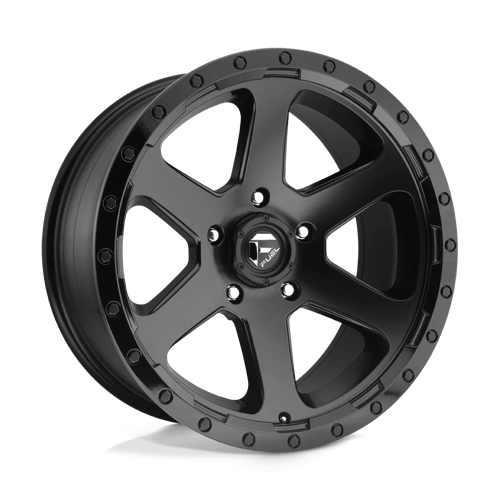 Fuel 1PC D589 RIPPER N2 MATTE BLACK GLOSS BLACK LIP