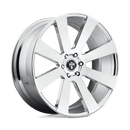 DUB 1PC S131 8-BALL ST CHROME PLATED