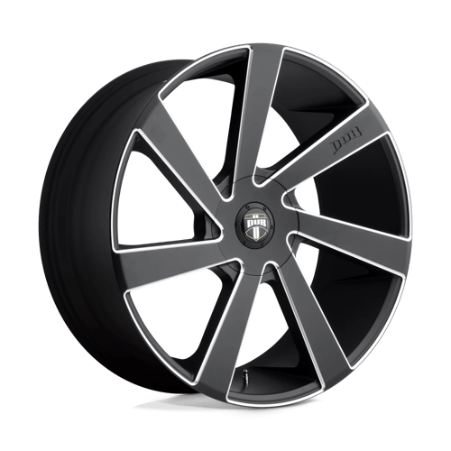 DUB 1PC S133 DIRECTA BW MATTE BLACK MILLED