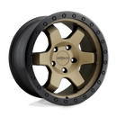 Rotiform 1PC R150 SIX-OR N2 MATTE BRONZE BLACK BEAD RING