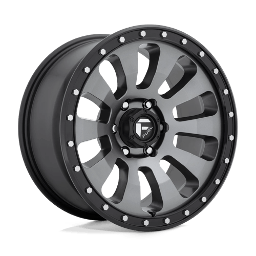 Fuel 1PC D648 TACTIC N2 MATTE GUN METAL BLACK BEAD RING