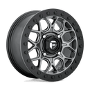 Fuel UTV D919 TECH BEADLOCK ST MATTE GUN METAL BLACK BEAD RING