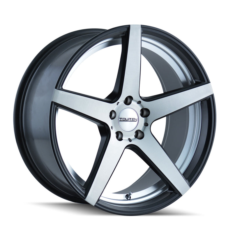 TOUREN 3220 MATTE BLACK/MACHINED FACE/MACHINED UNDERCUT