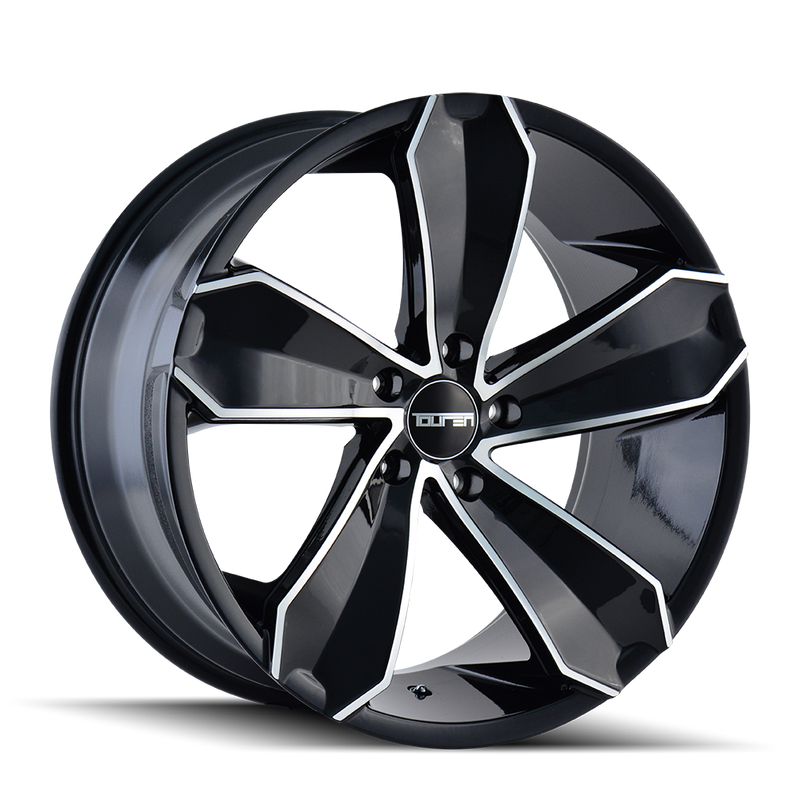 TOUREN 3271 GLOSS BLACK/MACHINED FACE