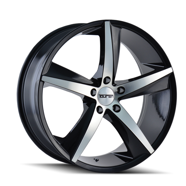 TOUREN 3272 GLOSS BLACK/MACHINED FACE