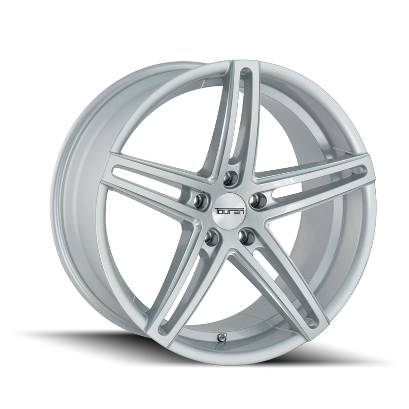 TOUREN 3273 GLOSS SILVER/MILLED SPOKES