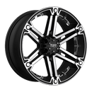 Tuff T01 SO FLAT BLACK W/ MACHINED FACE