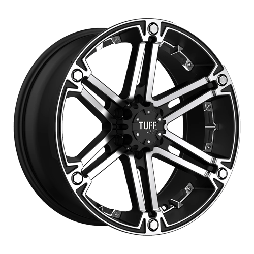 Tuff T01 SO FLAT BLACK W/ MACHINED FACE