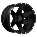 Tuff T12 N2 SATIN BLACK W/ BRUSHED INSERTS