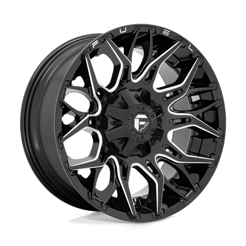 Fuel 1PC D769 TWITCH ST GLOSSY BLACK MILLED