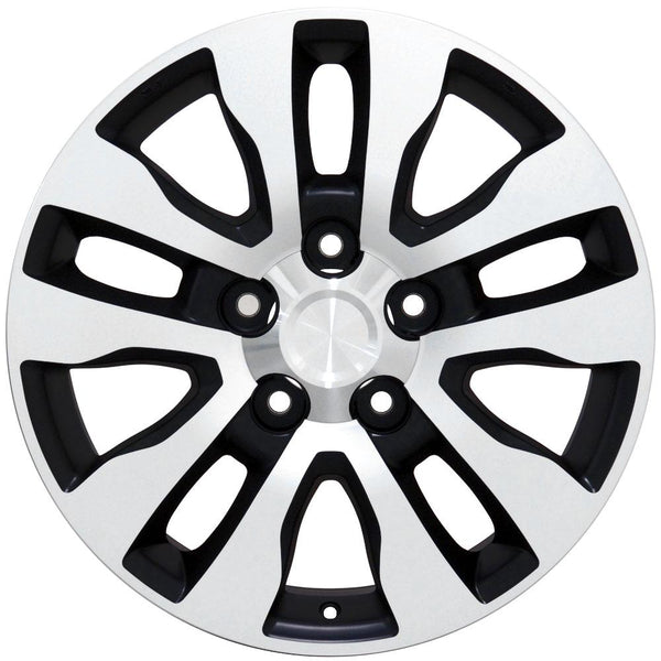 OE Wheels TY11 Machined Wheel Satin Black Machined Wheel