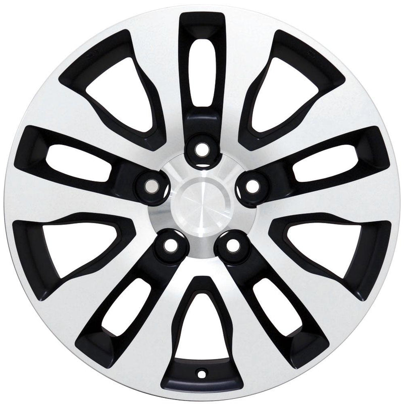 OE Wheels TY11 Machined Wheel Satin Black Machined Wheel