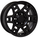 OE Wheels TY16 Black Wheel Matte Black Wheel