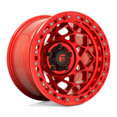 Fuel 1PC D121 UNIT BEADLOCK N2 CANDY RED
