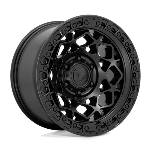 Fuel 1PC D786 UNIT ST MATTE BLACK W/ MATTE BLACK RING