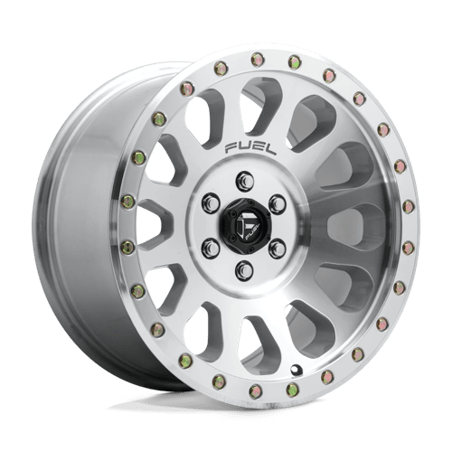 Fuel 1PC D647 VECTOR ST DIAMOND CUT MACHINED W/ CLEAR COAT