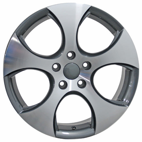 OE Wheels VW20 Machined Wheel Gunmetal Machined Wheel