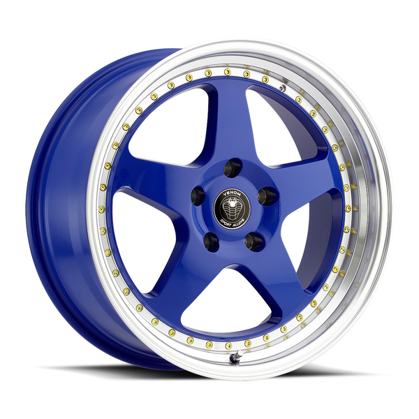 Venom 11 Gloss Blue Machined Lip