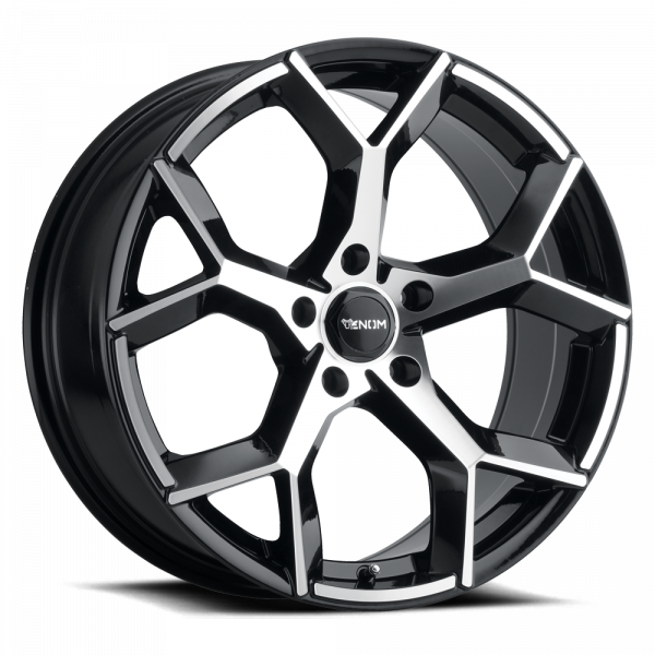 Venom 37 Gloss Black Machined Face