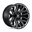 Fuel 1PC D623 WARRIOR N2 GLOSS BLACK MILLED