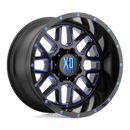 XD XD820 GRENADE N2 SATIN BLACK MILLED W/ BLUE TINTED CLEAR COAT