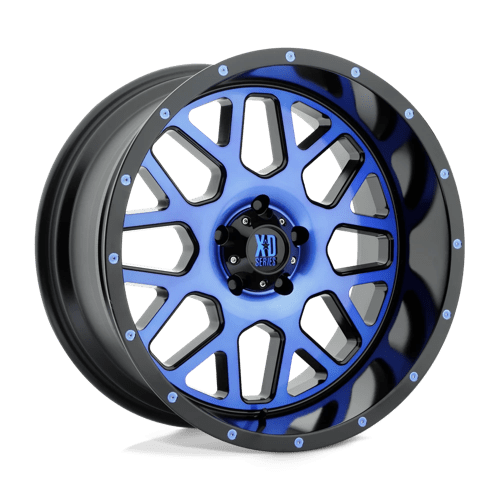 XD XD820 GRENADE N2 SATIN BLACK MACH FACE W/ BLUE TINTED CLEAR COAT