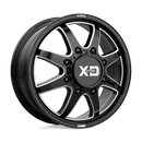 XD XD845 PIKE DUALLY BW GLOSS BLACK MILLED - FRONT