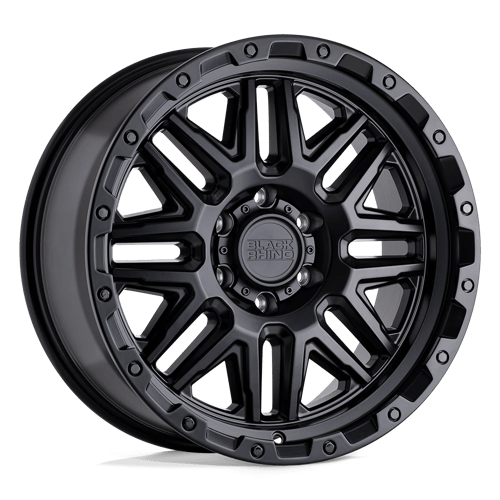 Black Rhino ALAMO N2 MATTE BLACK W/ BLACK BOLTS