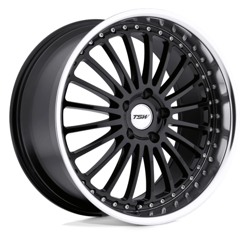 TSW SILVERSTONE ST GLOSS BLACK W/ MIRROR CUT LIP