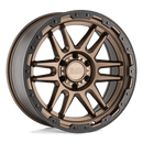 Black Rhino APACHE N2 MATTE BRONZE W/ BLACK RING & BLACK BOLTS