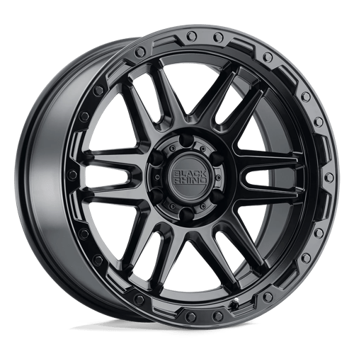 Black Rhino APACHE N2 MATTE BLACK W/ BLACK BOLTS