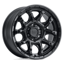 Black Rhino ARK BW MATTE BLACK W/ GLOSS BLACK BOLTS