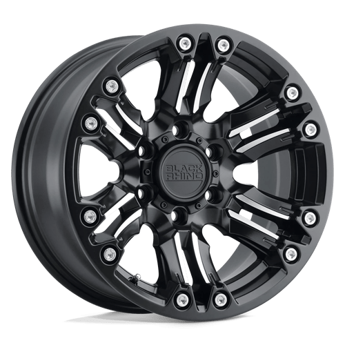Black Rhino ASAGAI N2 MATTE BLACK & MACHINED W/ STAINLESS BOLTS