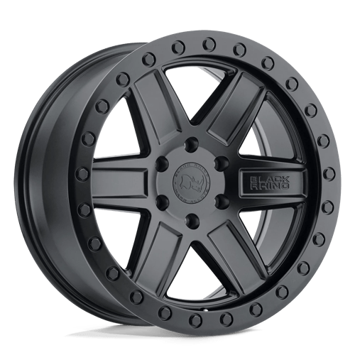 Black Rhino ATTICA N2 MATTE BLACK W/ BLACK RING