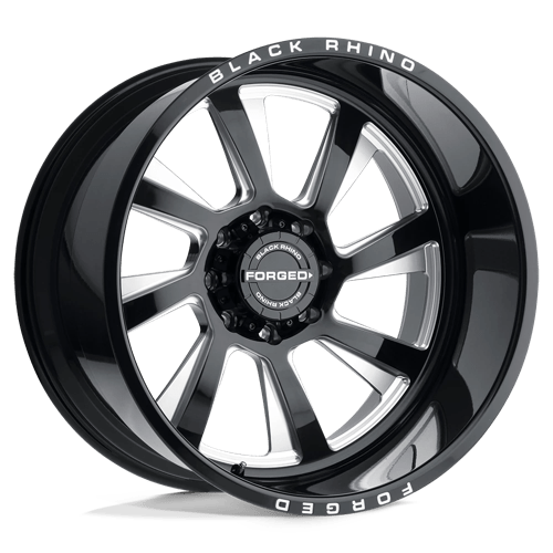 Black Rhino BLASTER N2 GLOSS BLACK W/ MILLED SPOKES - DIRECTIONAL