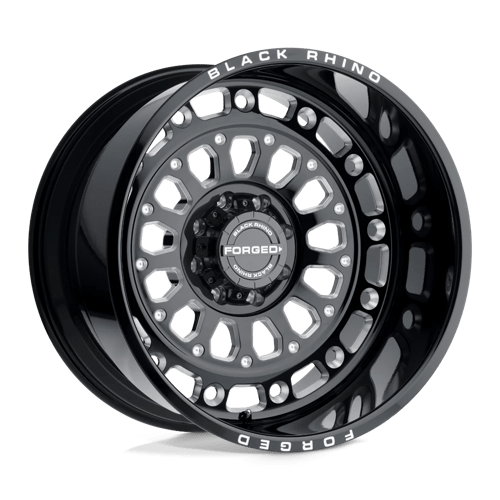Black Rhino CENTURION N2 GLOSS BLACK W/ MILLED SPOKES