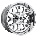 Fuel 1PC D586 TITAN N2 HIGH LUSTER POLISHED