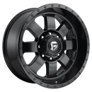 Fuel 1PC D628 BAJA N2 MATTE GUN METAL BLACK LIP