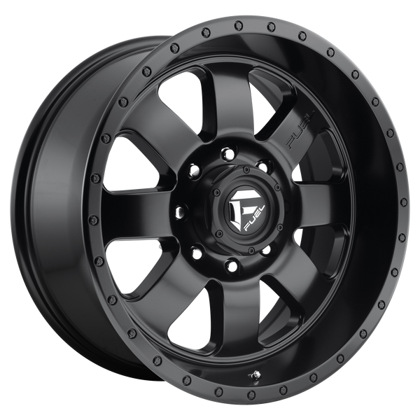 Fuel 1PC D628 BAJA N2 MATTE GUN METAL BLACK LIP