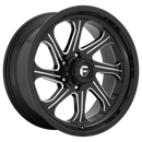 Fuel 1PC D676 SEEKER N2 GLOSS BLACK MILLED