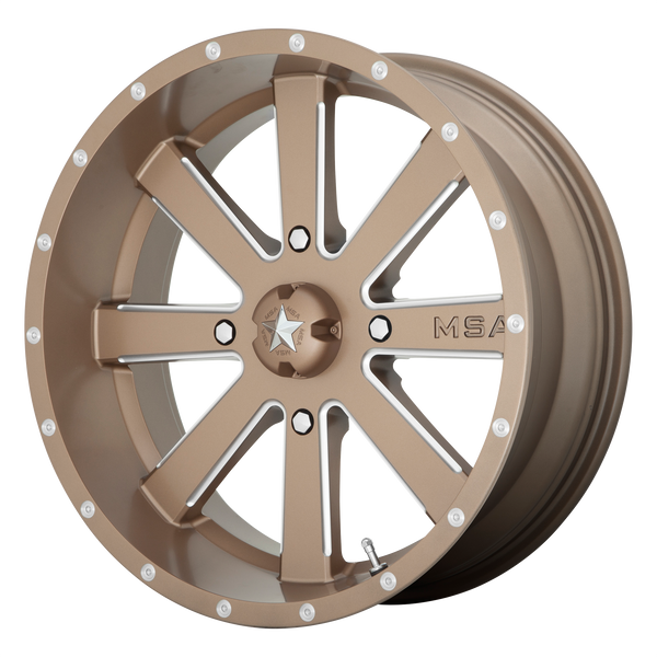 MSA Offroad Wheels M34 FLASH N2 BRONZE MILLED